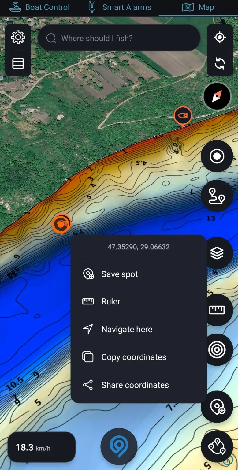 Groapă adâncă în albie · 47.35290, 29.06632